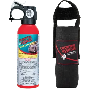10.2 oz Bear Spray w/ Holster