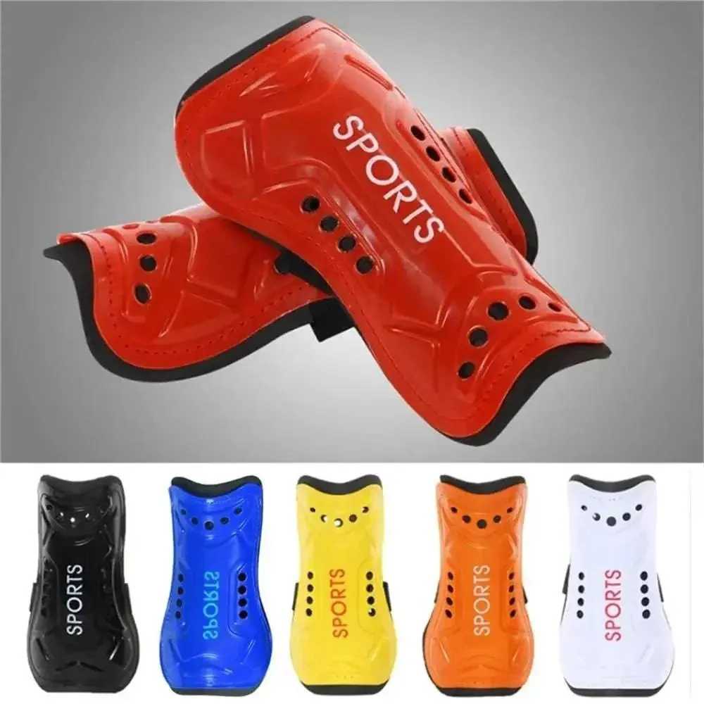 1Pair Adult/Kid Soccer Training Crashproof Calf Protectior Leg Sleeves Children Teens Football Protege Tibia Safety Shin Guards
