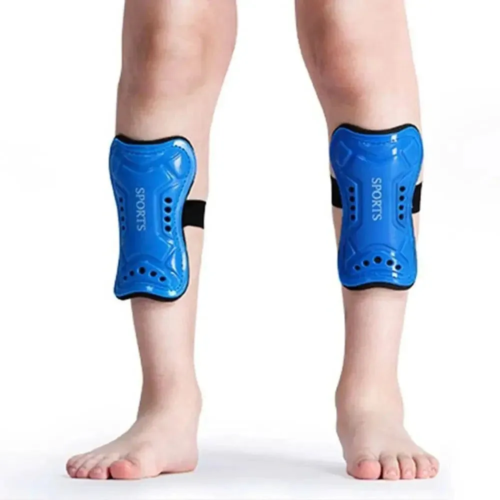 1Pair Adult/Kid Soccer Training Crashproof Calf Protectior Leg Sleeves Children Teens Football Protege Tibia Safety Shin Guards