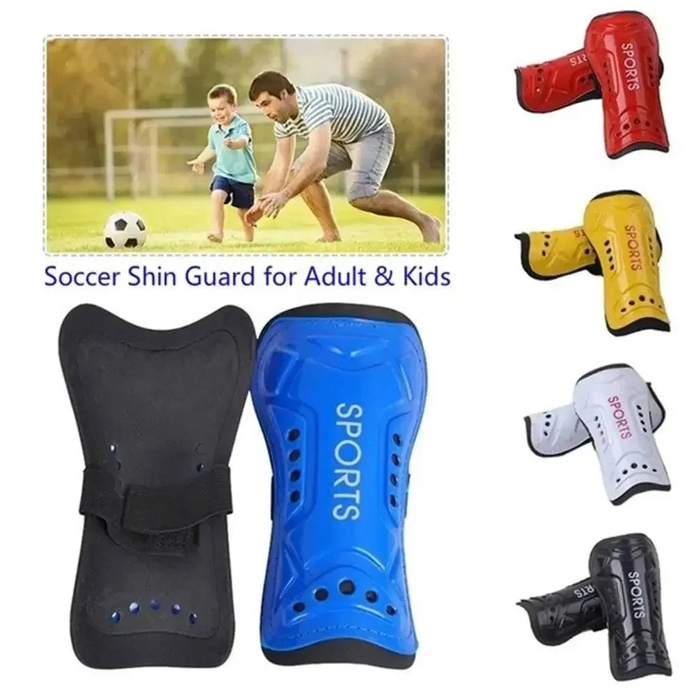 1Pair Adult/Kid Soccer Training Crashproof Calf Protectior Leg Sleeves Children Teens Football Protege Tibia Safety Shin Guards