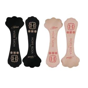 2-Pair of Full Length Cushion Insoles - Black/Rose