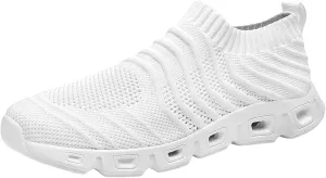 2025 New Men's Hollow Flying Woven Lightweight Breathable Comfortable Decompression Fashion Sneaker Booties for Men