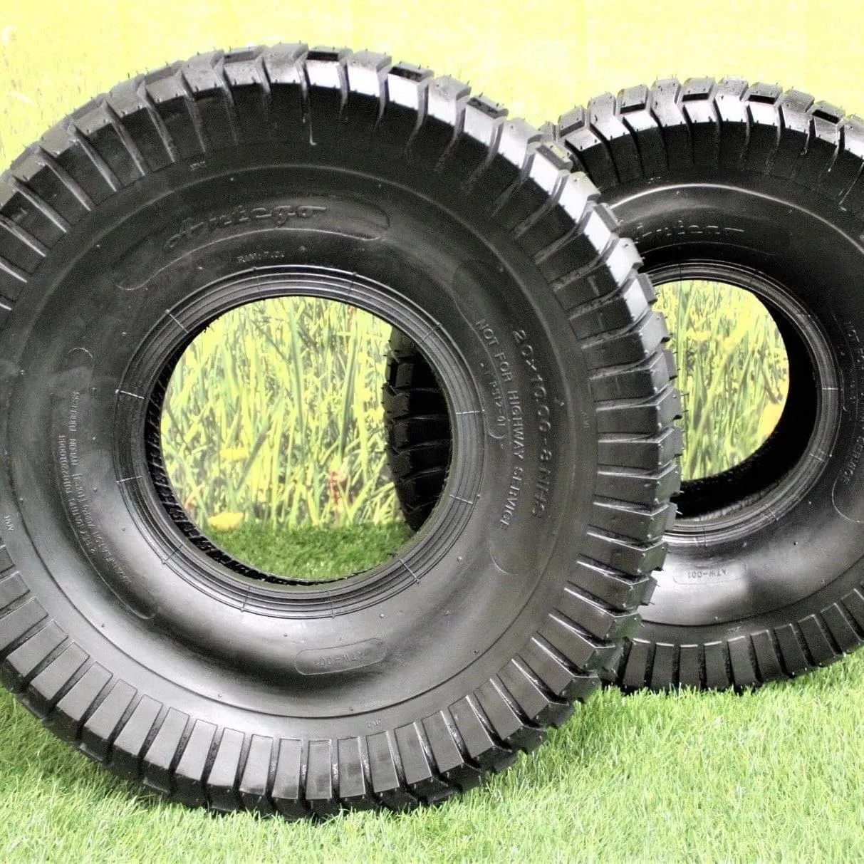 20x10.00-8 2 Ply Turf Tires for Lawn & Garden Mower (Qty: 1)