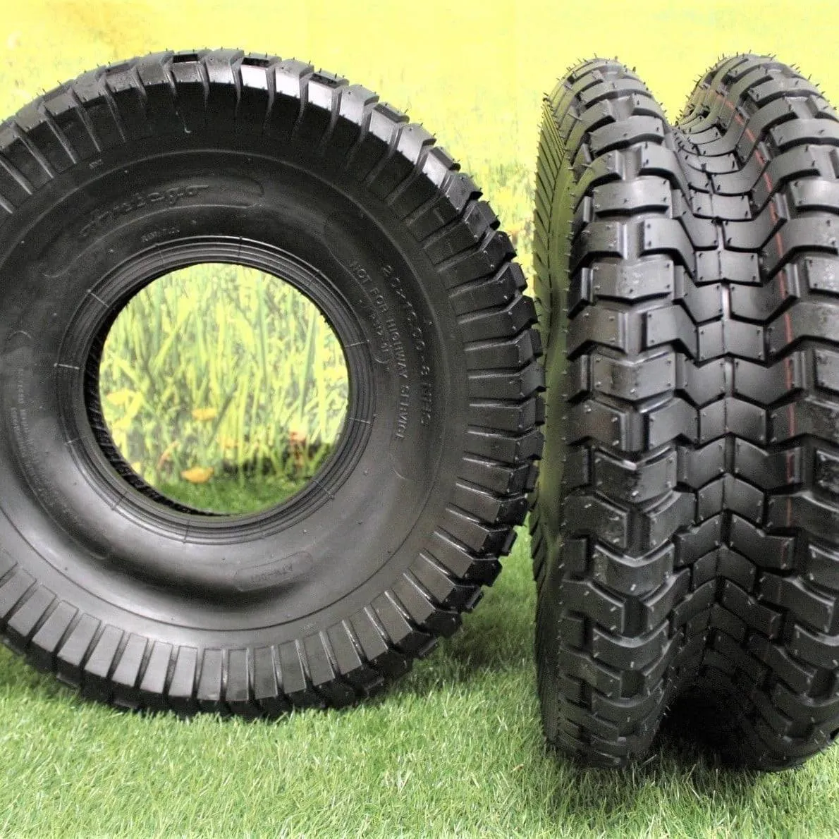 20x10.00-8 2 Ply Turf Tires for Lawn & Garden Mower (Qty: 1)