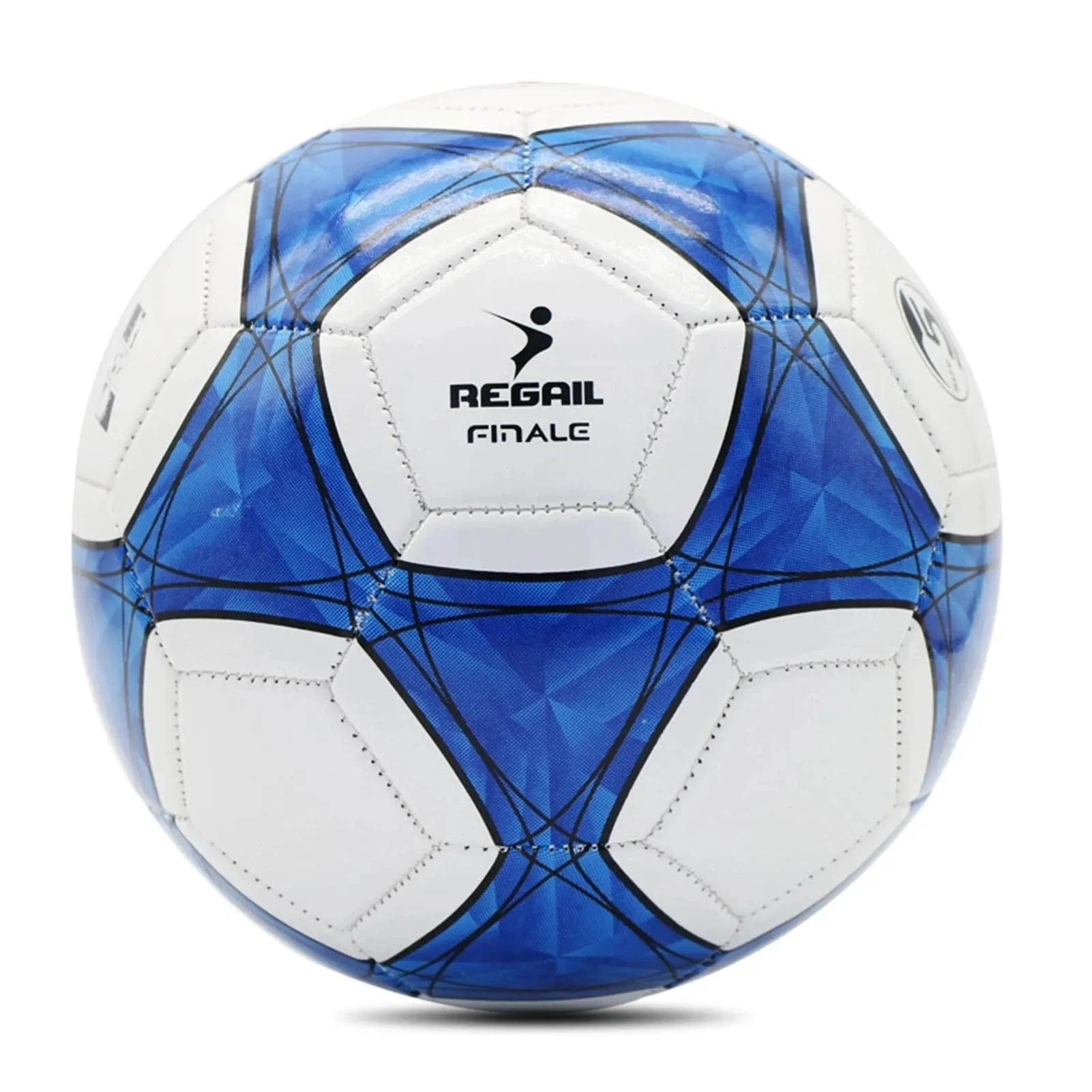 21.5cm/8.5in Size 5 Soccer Ball for Youth Machine Stitched Football for Outdoor Sports Training Match Game