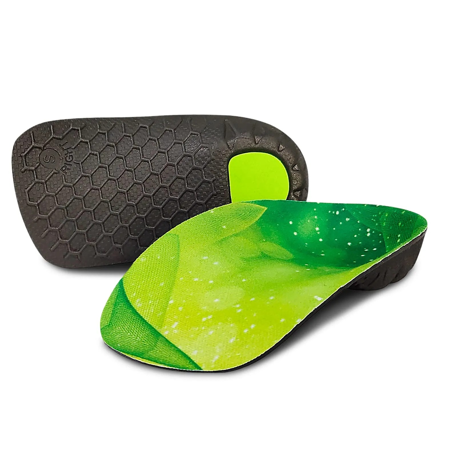 3/6 Length Orthotic Insole,Arch Support Shoe Insert Flat Feet,Plantar Fasciitis, High Arch,Foot Pronation, Fallen Arches, Heel Pain, Men Women Shoe Insole…