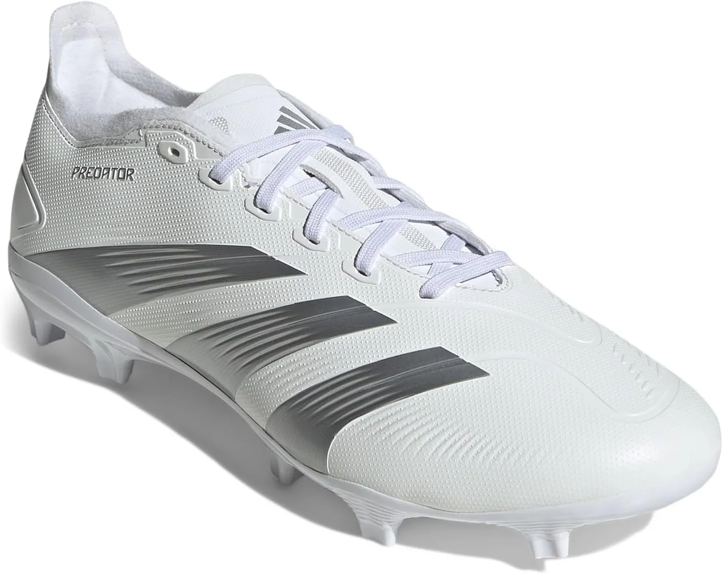 adidas 24 League Low Firm Ground Soccer Cleats - White