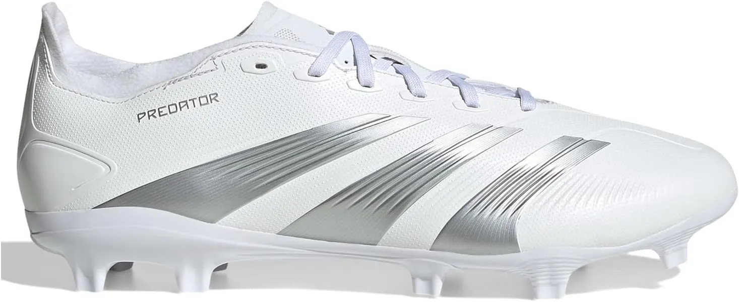adidas 24 League Low Firm Ground Soccer Cleats - White