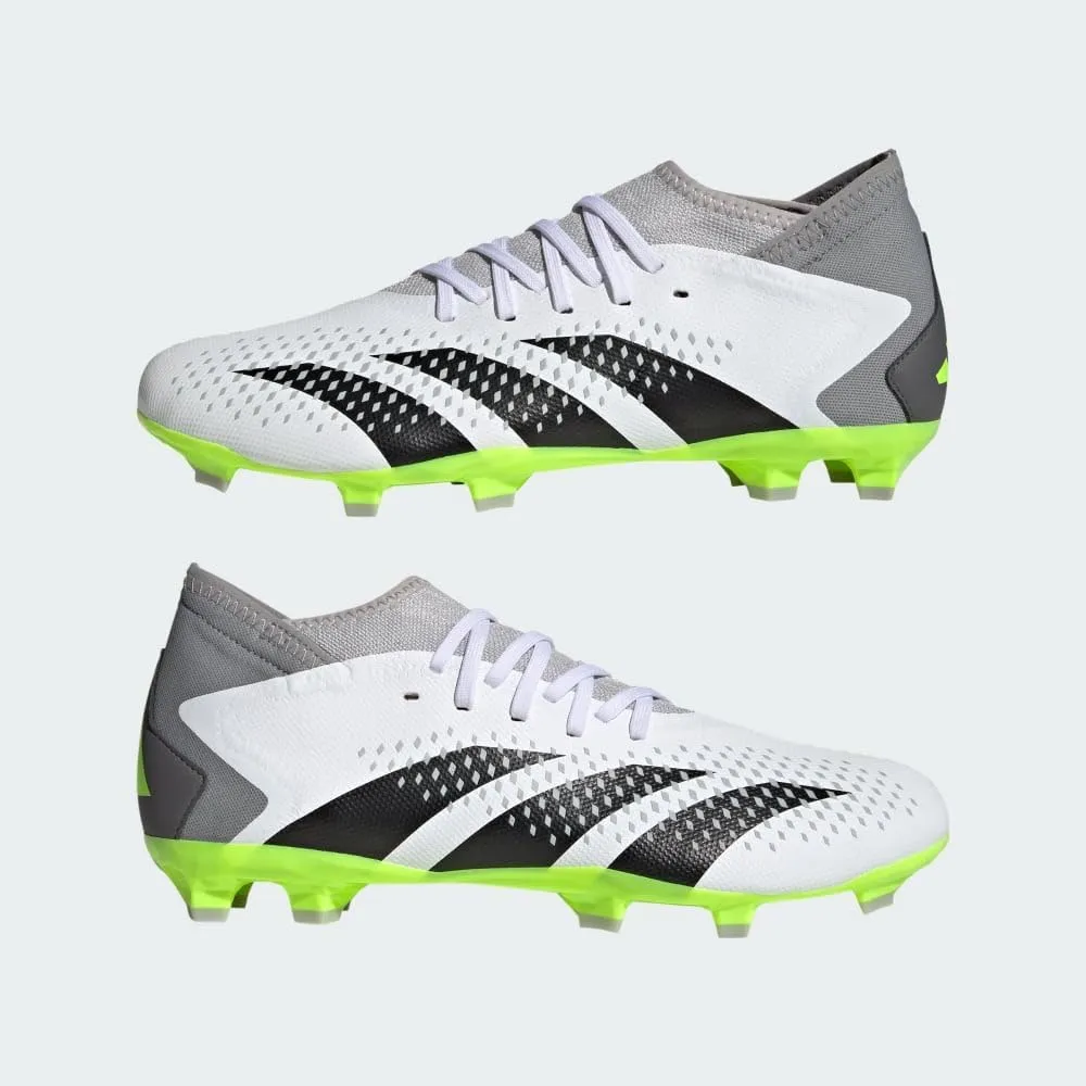 adidas Accuracy.3 Firm Ground Soccer Cleats Firm Ground - White
