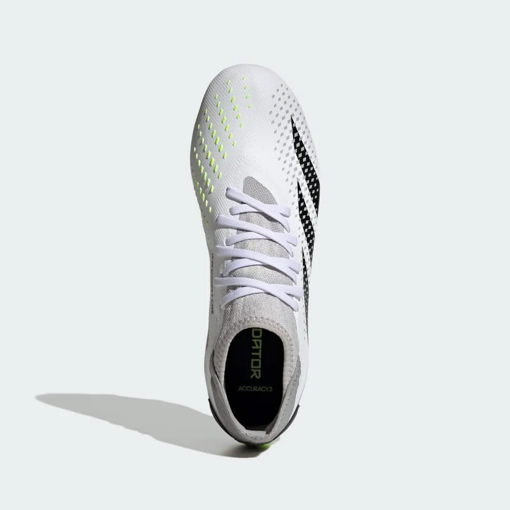 adidas Accuracy.3 Firm Ground Soccer Cleats Firm Ground - White