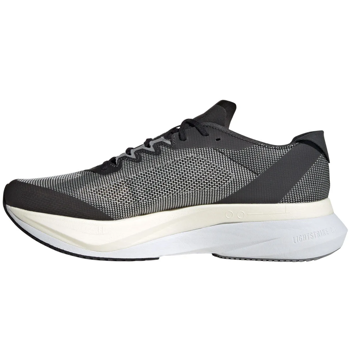 adidas Adizero Boston 12 Running Shoes - Mens - Black/White/Carbon