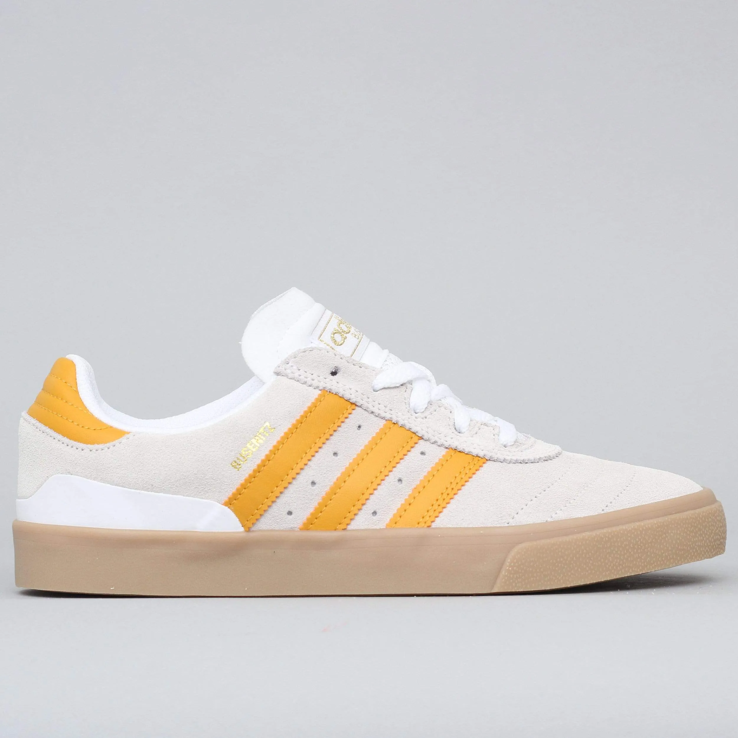 adidas Busenitz Vulc Shoes Footwear White / Tactile Yellow / Gum4