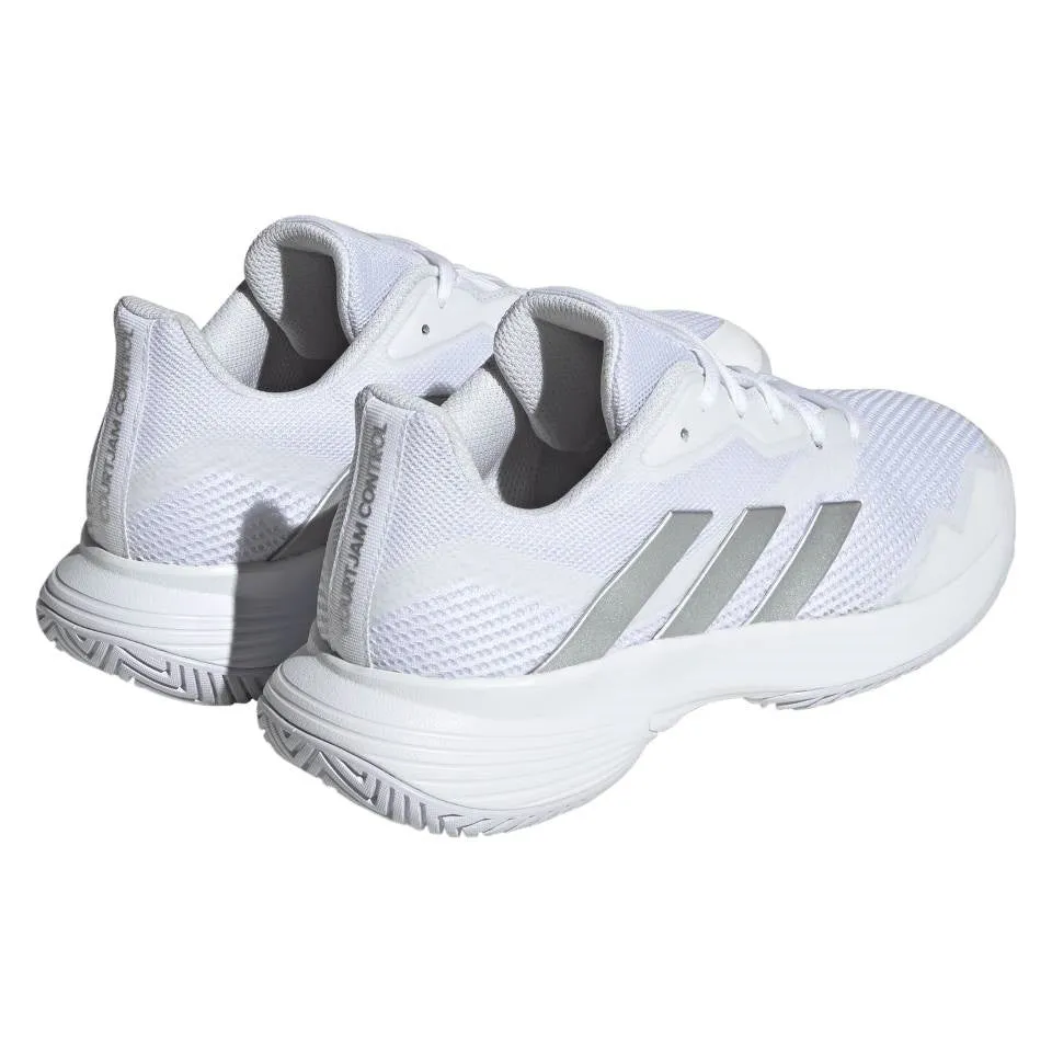 adidas CourtJam Control Women's Tennis Shoe (White)