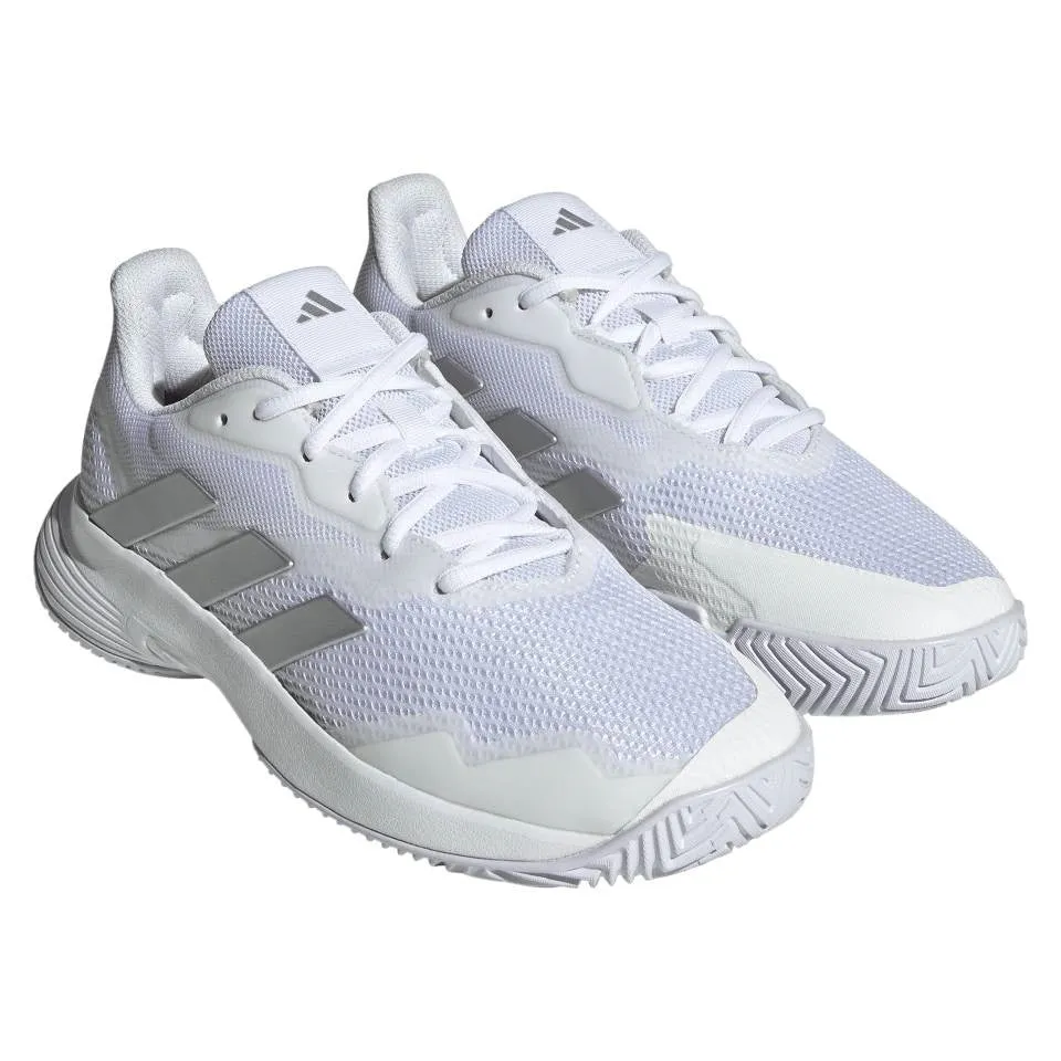 adidas CourtJam Control Women's Tennis Shoe (White)