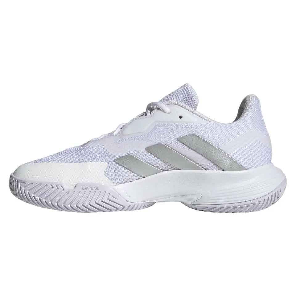 adidas CourtJam Control Women's Tennis Shoe (White)