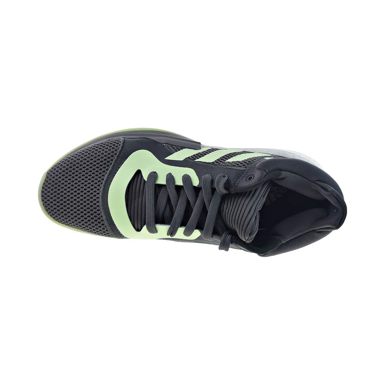 Adidas Marquee Boost Low Men's Basketball Shoes Carbon-Glow Green-Grey Five