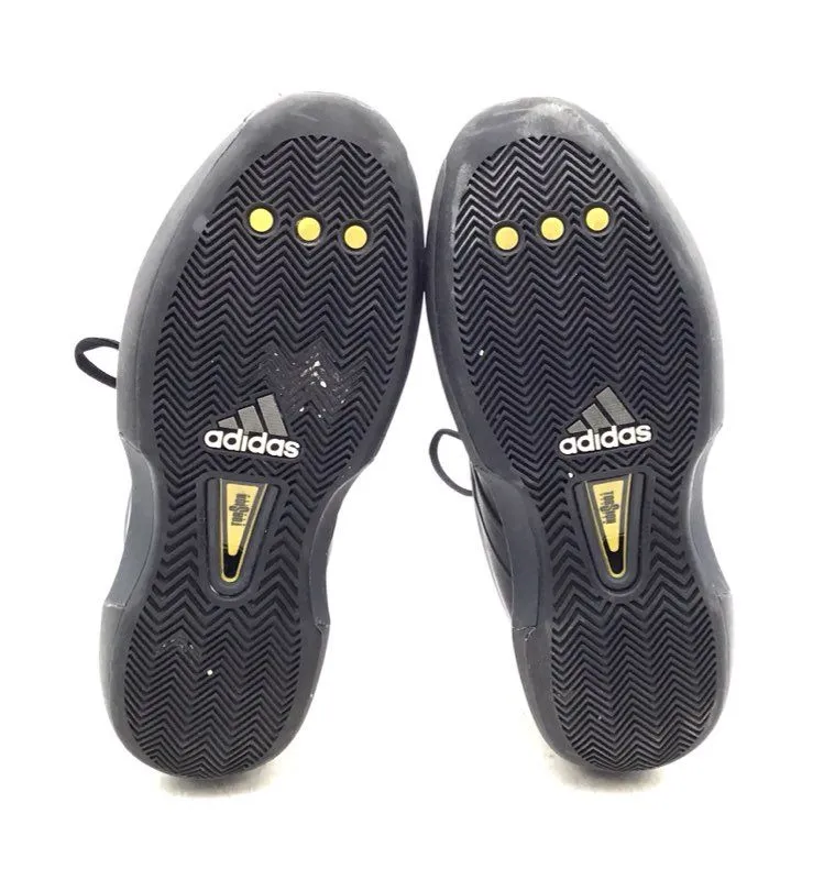 Adidas Men's Crazy 1 Black Basketball Athletic Shoes - Size 10