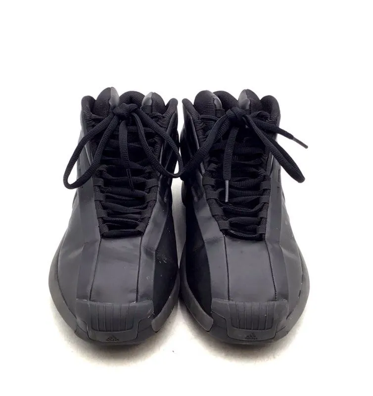 Adidas Men's Crazy 1 Black Basketball Athletic Shoes - Size 10