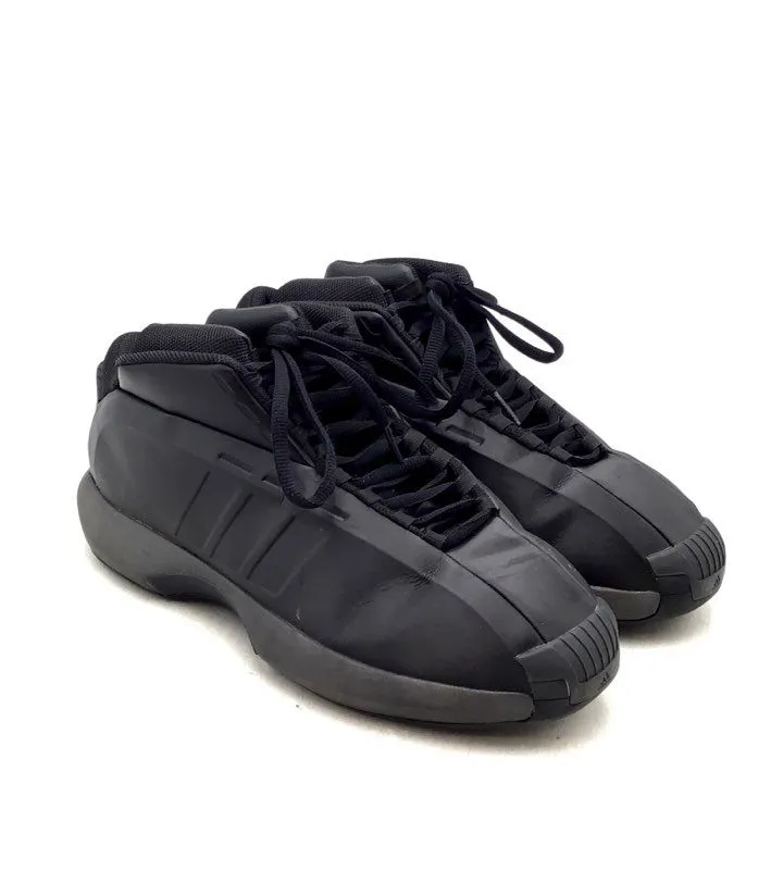 Adidas Men's Crazy 1 Black Basketball Athletic Shoes - Size 10