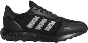 Adidas Originals LA Trainer III Big Kids Youth Grade School Running Shoes Sneaker (5, Numeric_5) Black/Silver