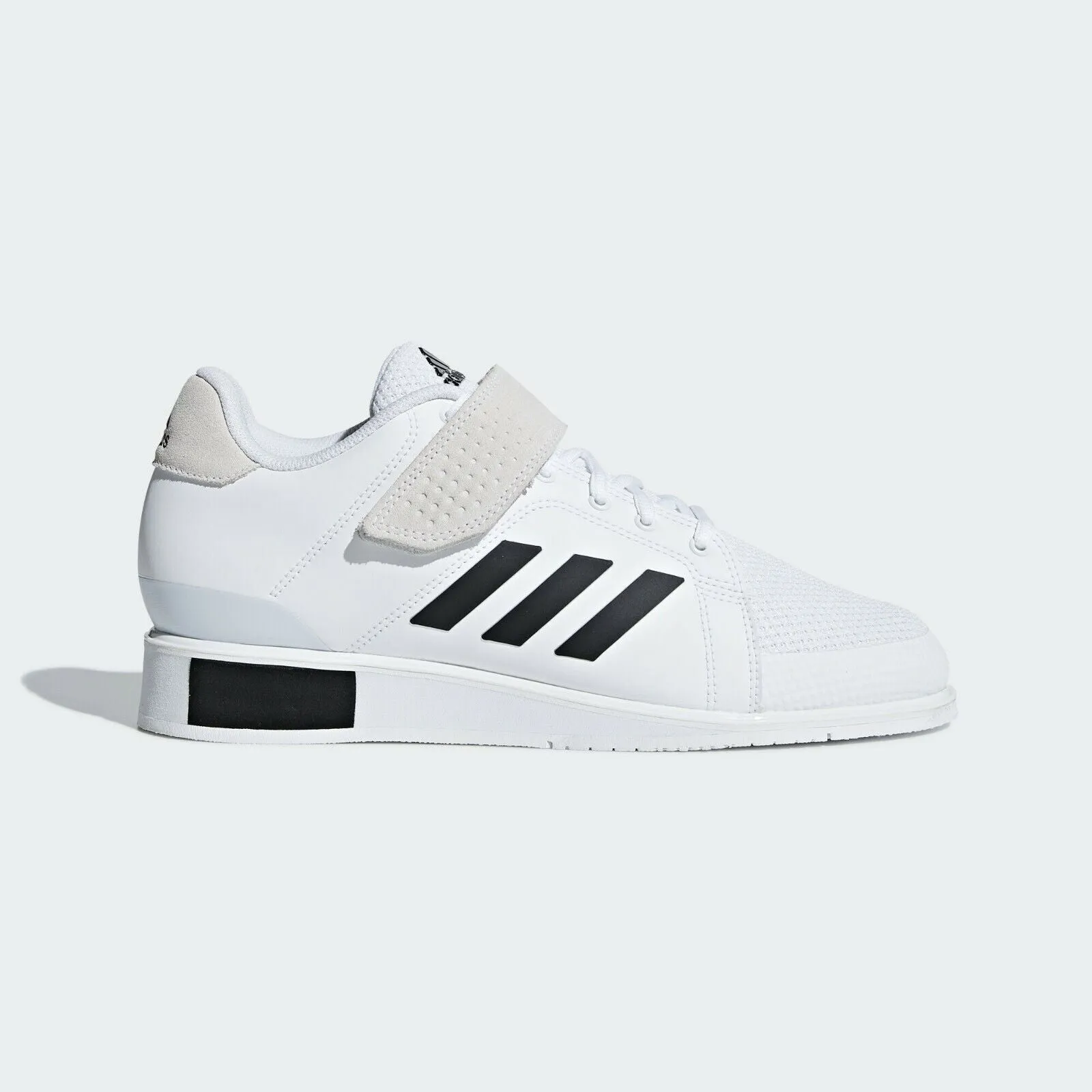 adidas Power Perfect 3 Mens Weightlifting Shoes - White