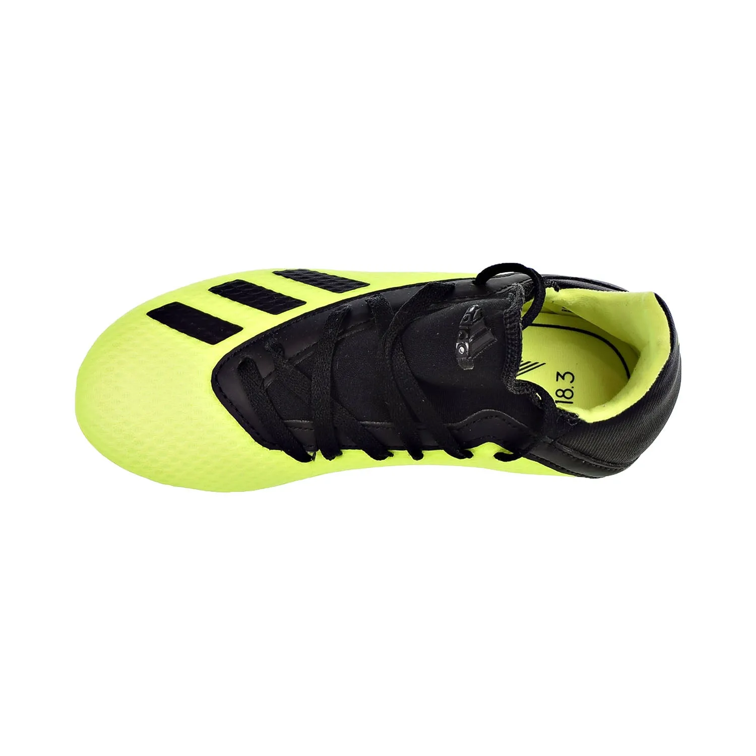 Adidas X 18.3 Firm Ground Kids Shoes Solar Yellow/Core Black