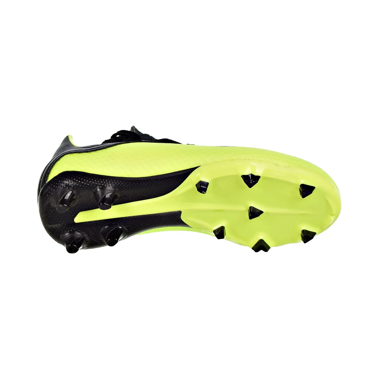 Adidas X 18.3 Firm Ground Kids Shoes Solar Yellow/Core Black