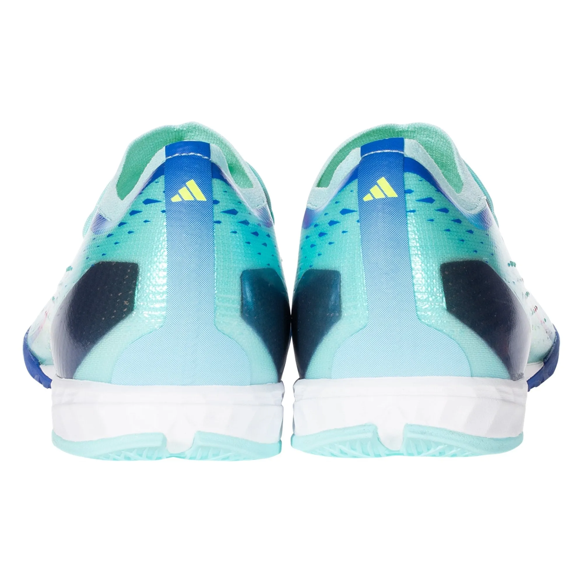 adidas X Speedportal.1 IN Indoor Soccer Shoe - Clear Aqua/Solar Red/Power Blue