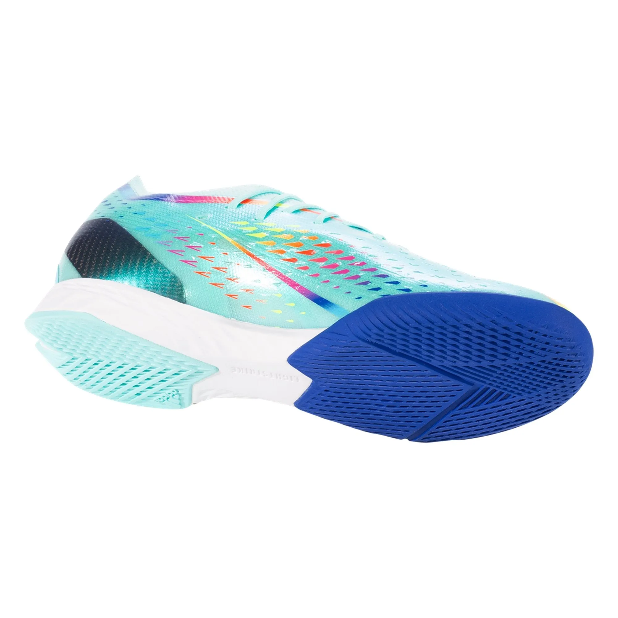 adidas X Speedportal.1 IN Indoor Soccer Shoe - Clear Aqua/Solar Red/Power Blue