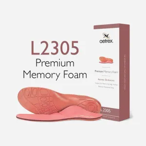 Aetrex Orthotic Premium Memory Foam Orthotics W/ Metatarsal Support