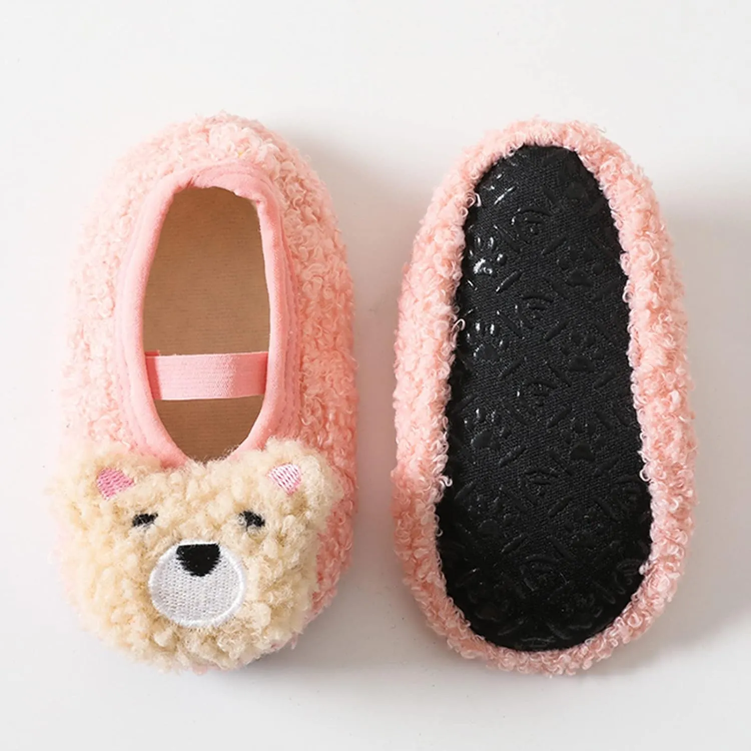 Air for Toddler Boys Boys and Girls Cartoon Character Pattern Warm Toddler Shoes Indoor Floor Socks Non Slip Fashion Toddler Shoes Breathable Cartoon Warm Toddler Shoes Shoe Light