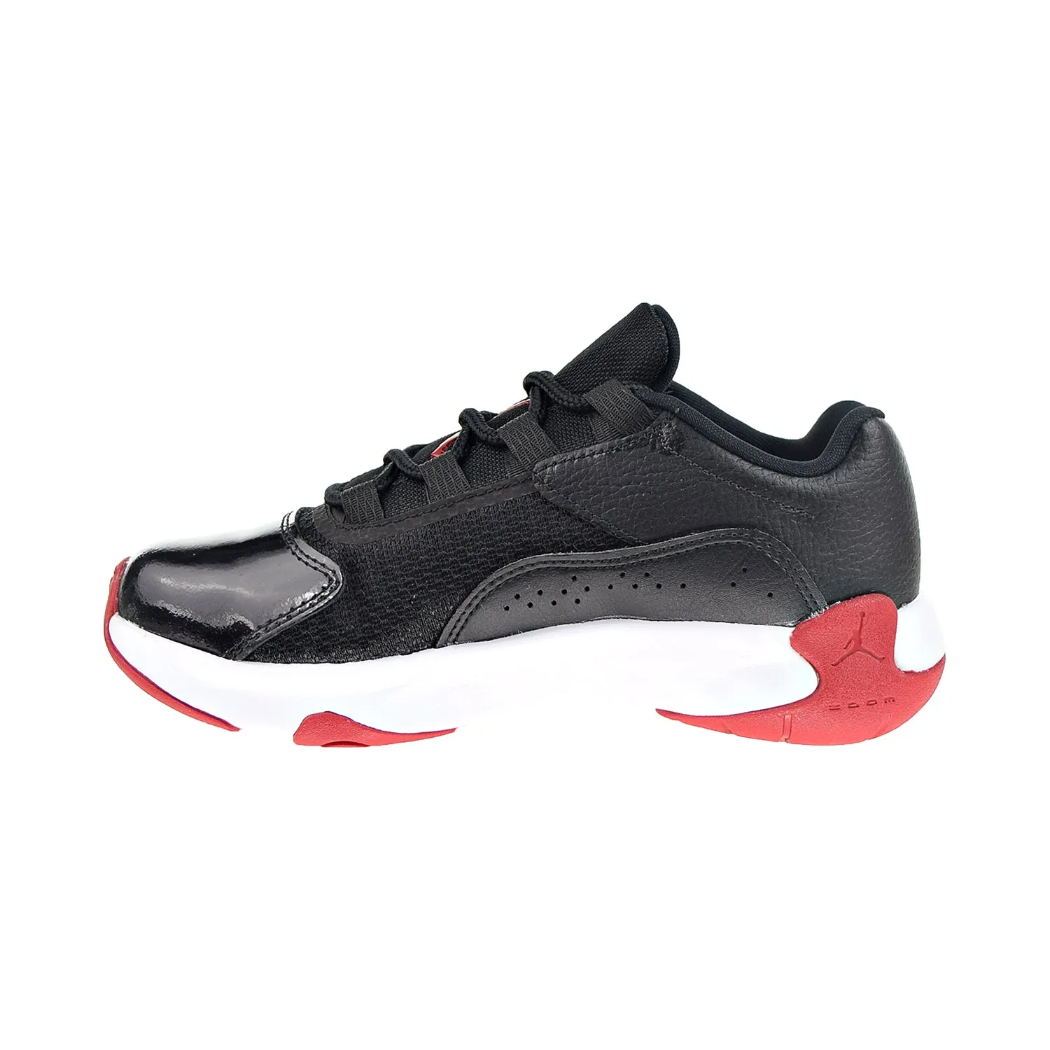 Air Jordan 11 Comfort Low (GS) Big Kids' Shoes Black-White-Gym Red