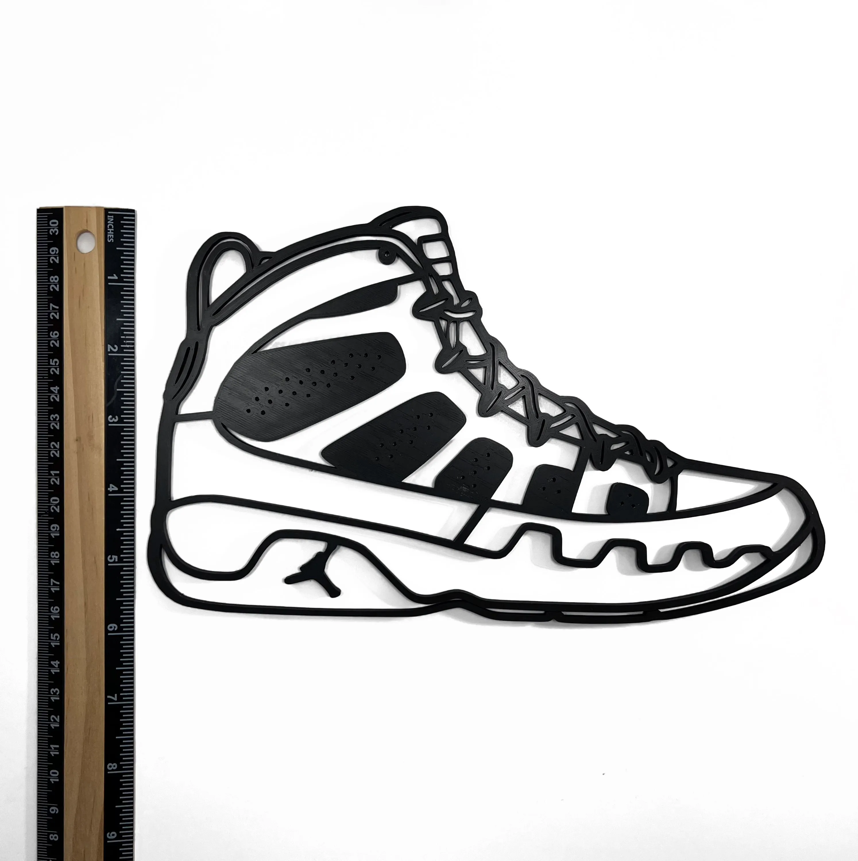 Air Jordan 9 Inspired Wall Piece 2D