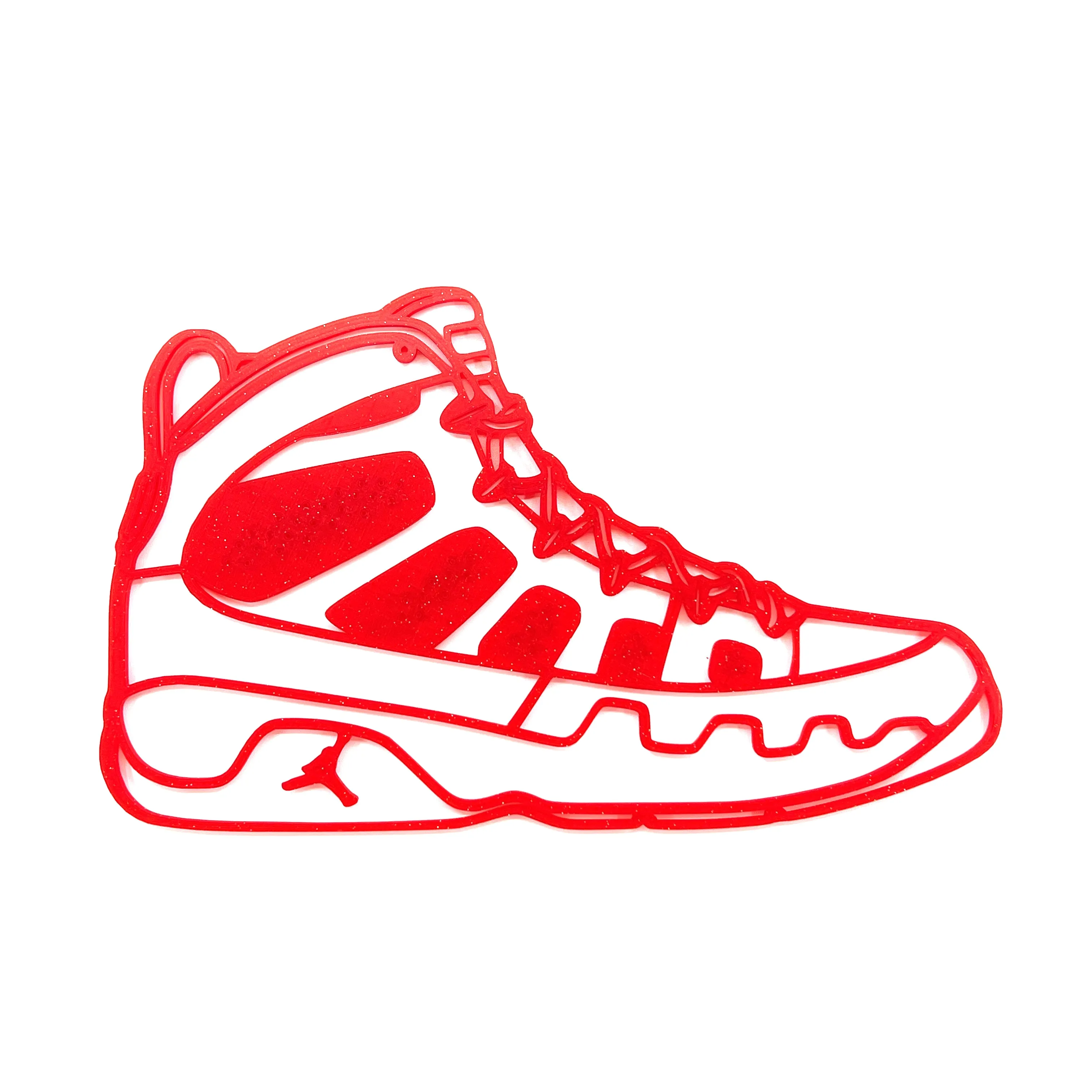 Air Jordan 9 Inspired Wall Piece 2D