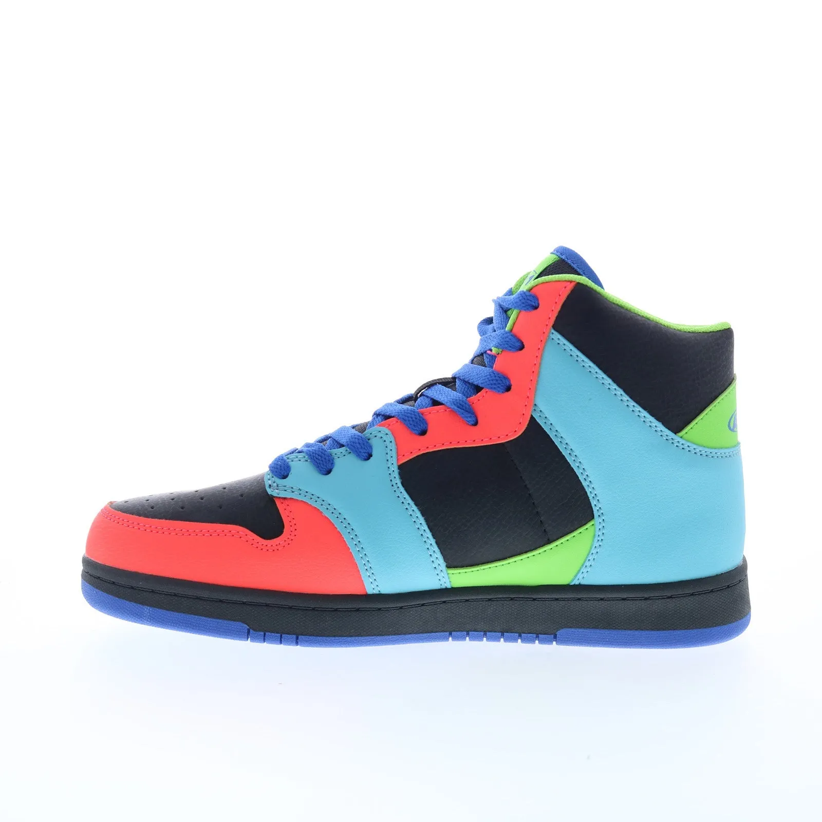 And1 Slam Mid TPR AD90206MBOA Mens Black Athletic Basketball Shoes