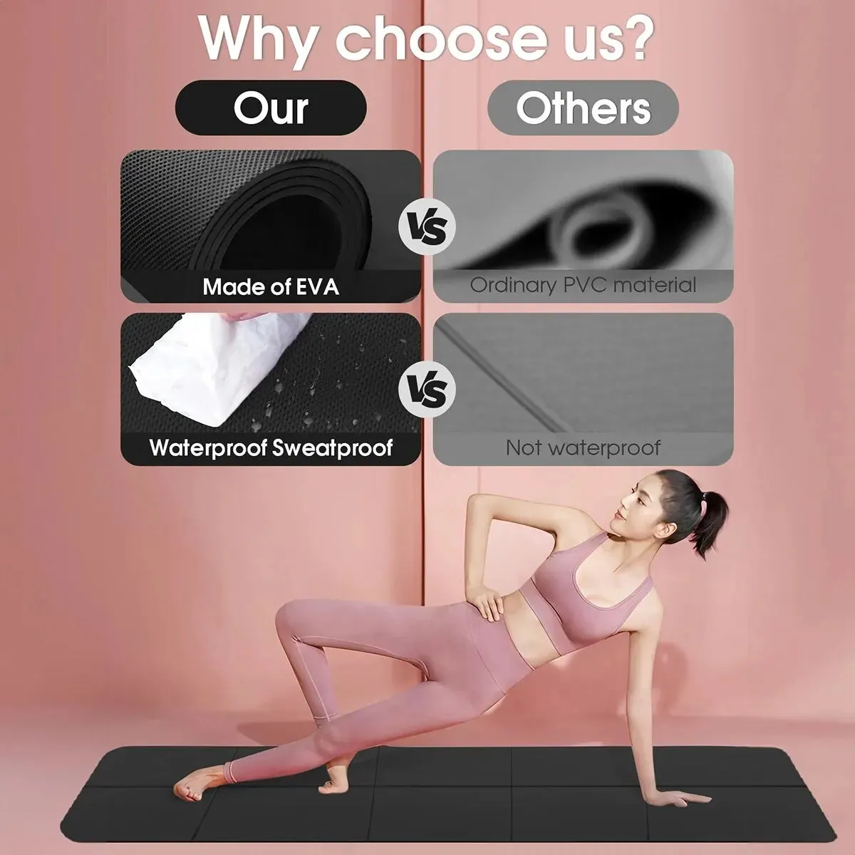 Anti-Skid Yoga Mat Pro