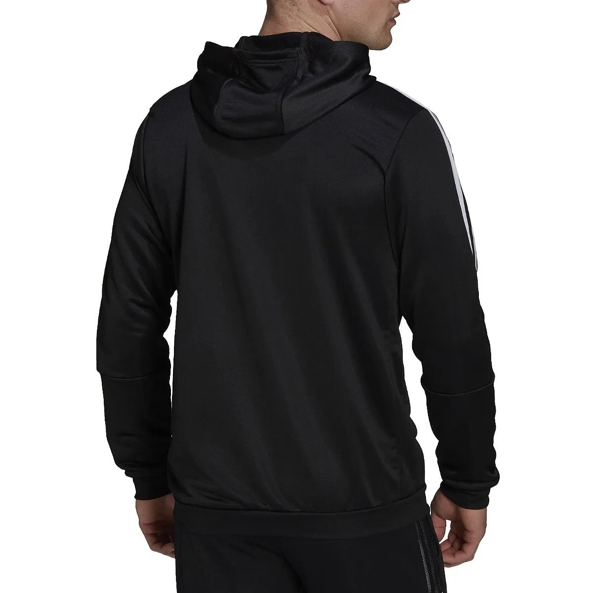 Arsenal FC black hooded training technical tracksuit 2022 - Adidas