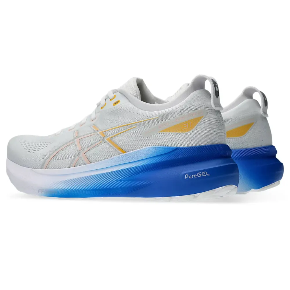ASICS Men's Gel-Kayano 31 Running Shoe (White/Breeze)