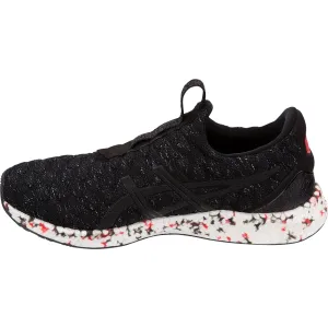 ASICS Men's HyperGEL-KENZEN Running Shoes, 8.5 US M, Black/Fiery RED/White