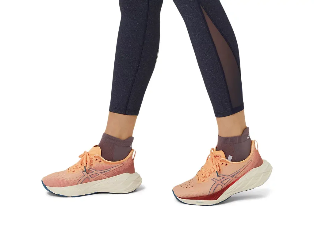 Asics Women's NOVABLAST 4 Running Shoes in Faded Orange/Deep Red