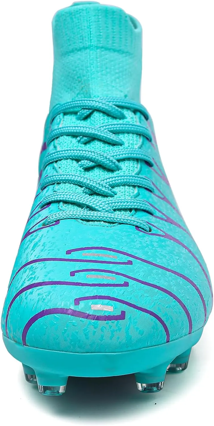 ASoftLand Soccer Cleats Mens Women Indoor Outdoor Soccer Shoes