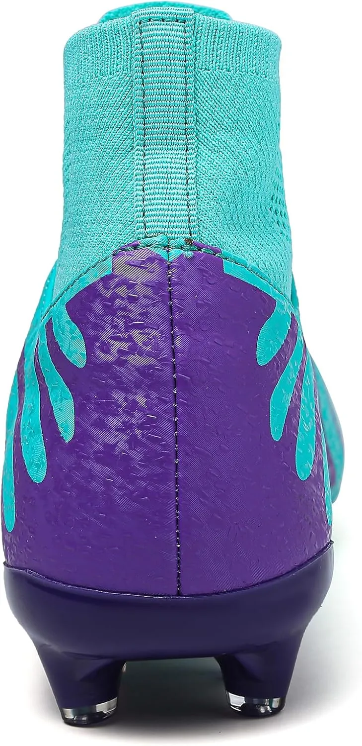 ASoftLand Soccer Cleats Mens Women Indoor Outdoor Soccer Shoes