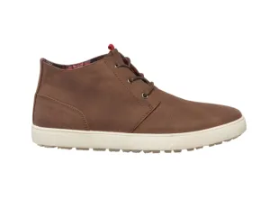 Aston Brown Mid Top Sneaker