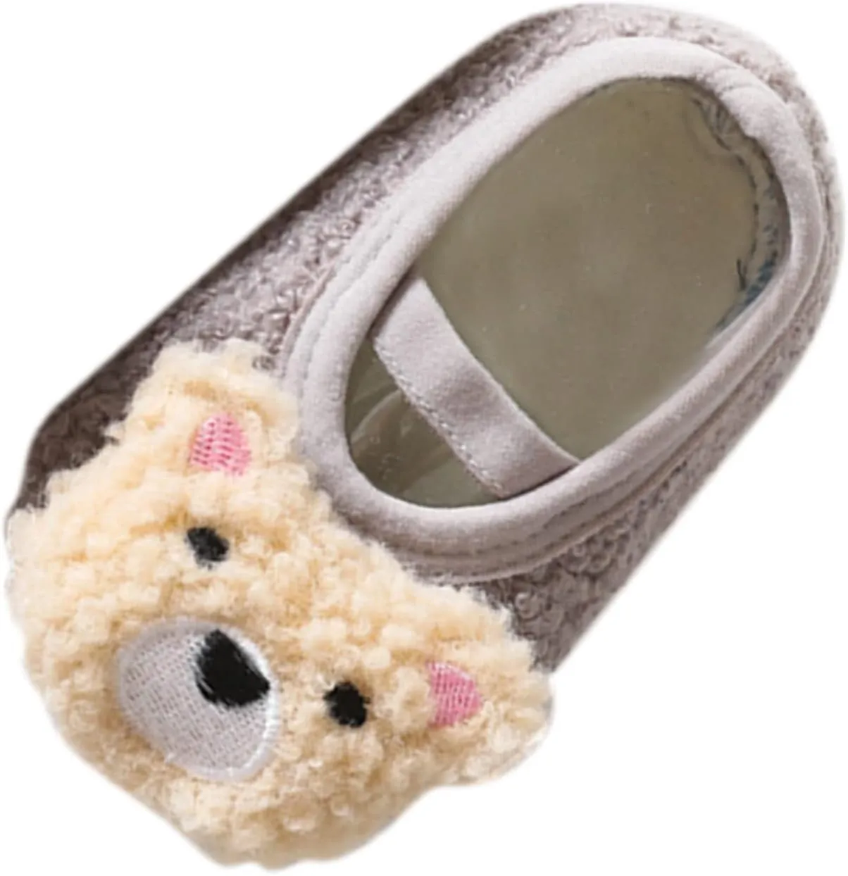 Baby 4t Shoes Boys and Girls Cartoon Character Pattern Warm Toddler Shoes Indoor Floor Socks Non Kids Shoes High Top