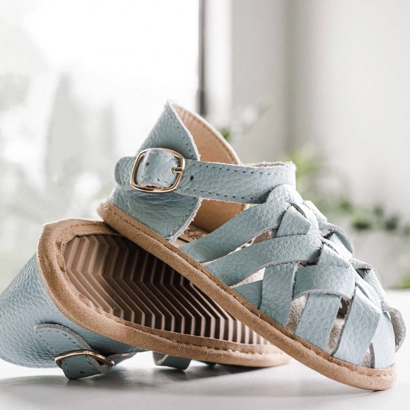 Baby Blue Ella Sandal