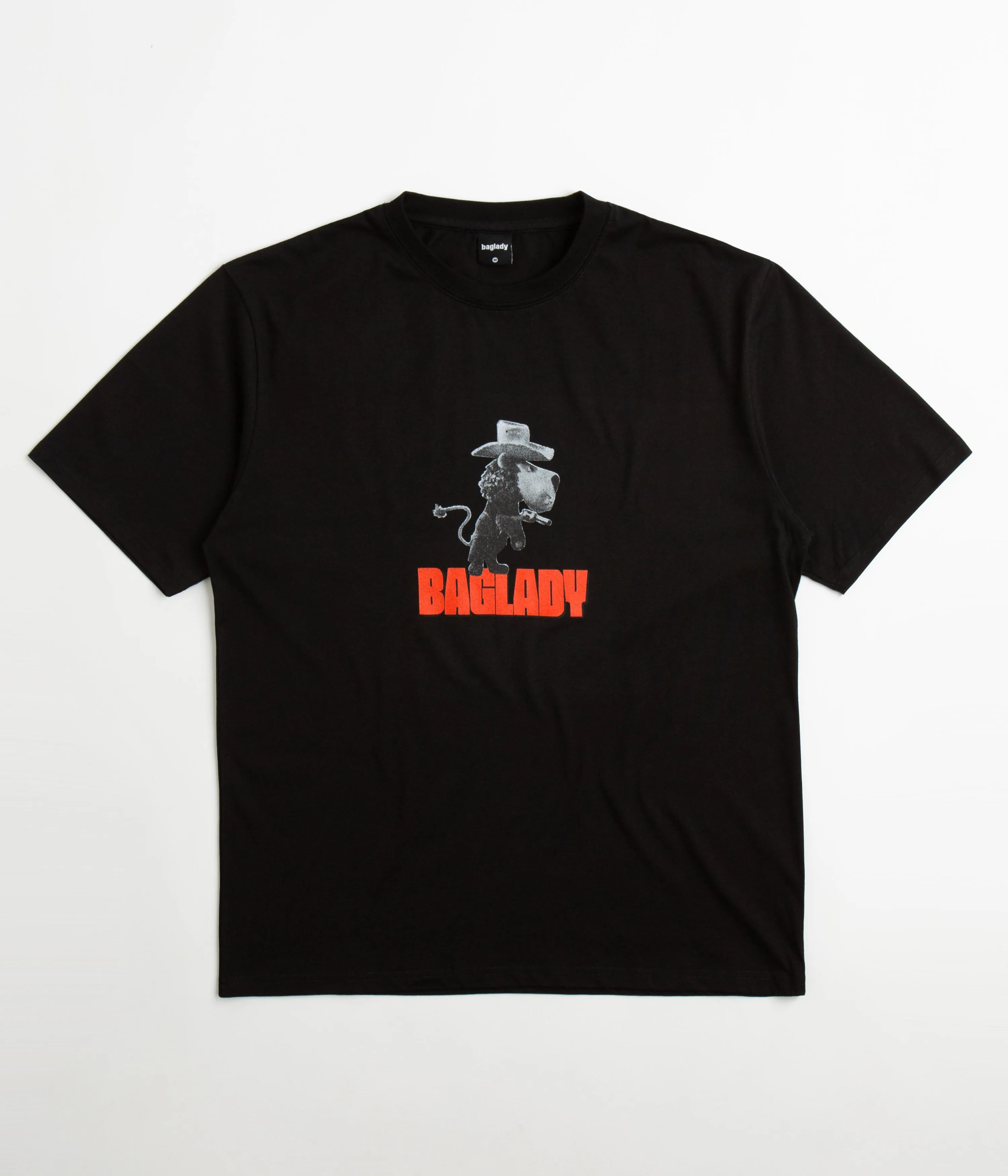 Baglady Lion T-Shirt - Black