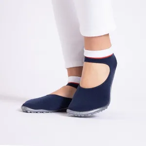 Ballerina Blue - with Red & White Band