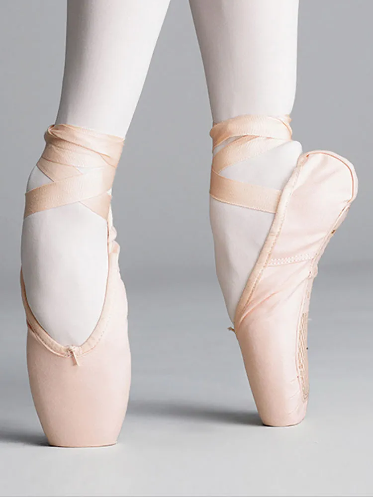Ballet Canvas Pointe Shoes Dance Training Shoes