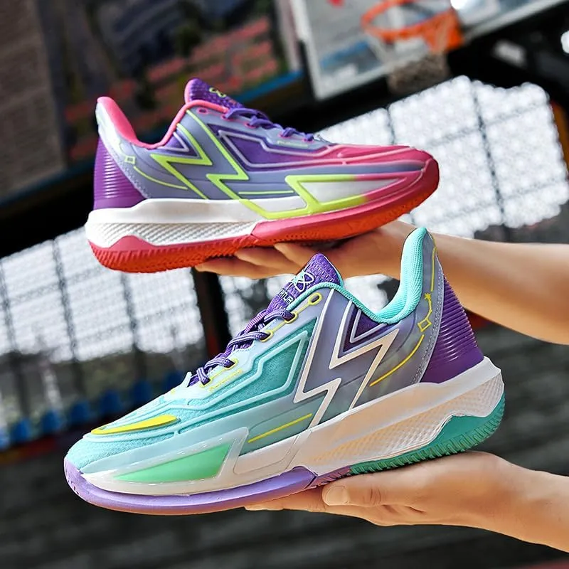 Basketball Shoes for Women Men Fashion Volleyball Sneakers Breathable Comfortable Colorful Sport Non Slip Shoe