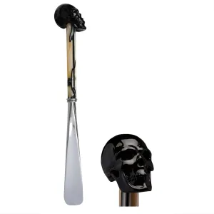 Black Skull Shoehorn